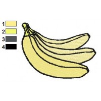 Free Banana Embroidery Designs
